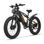 Electric bike with 'RICH BIT' branding on a white background